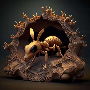 3D модель Lasius carniolicus (STL)